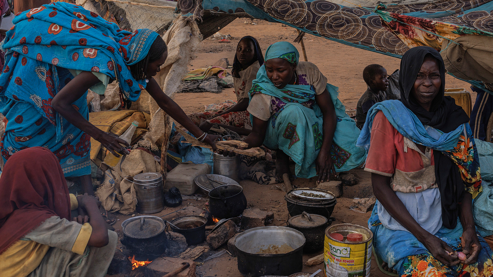 Chad relocates Sudan refugees as the army deploys near the border