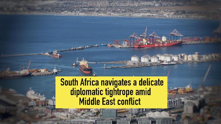 South Africa treads diplomatic tightrope over Middle East conflict