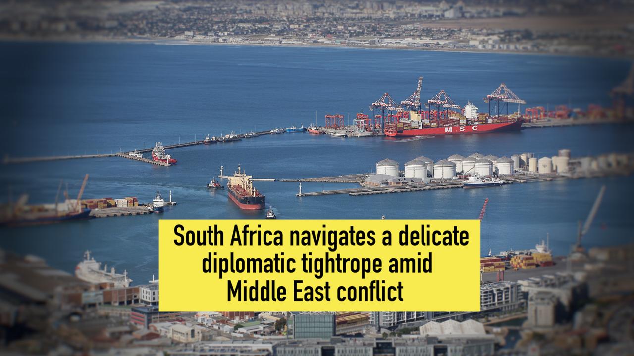 South Africa treads diplomatic tightrope over Middle East conflict