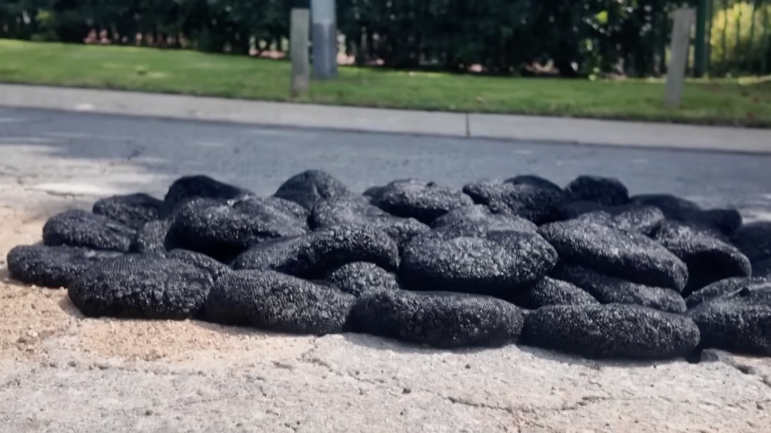 South African innovator finds low-cost solution for potholes