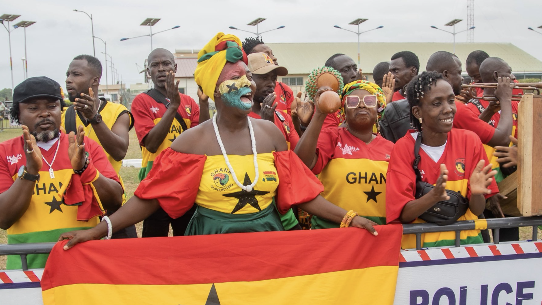 Ghanaians entertaining guests in Accra, Ghana on April 2,2026. /Ghana Ministry of Foreign Affairs