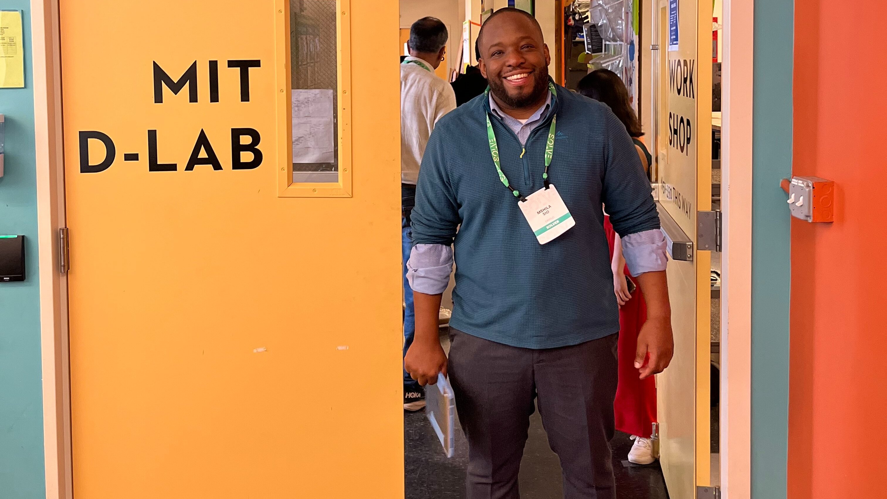 Omiflo founder Mshila Sio, during the Solve at MIT 2024 annual meeting, Massachusetts, US, May 2024. /Omiflo