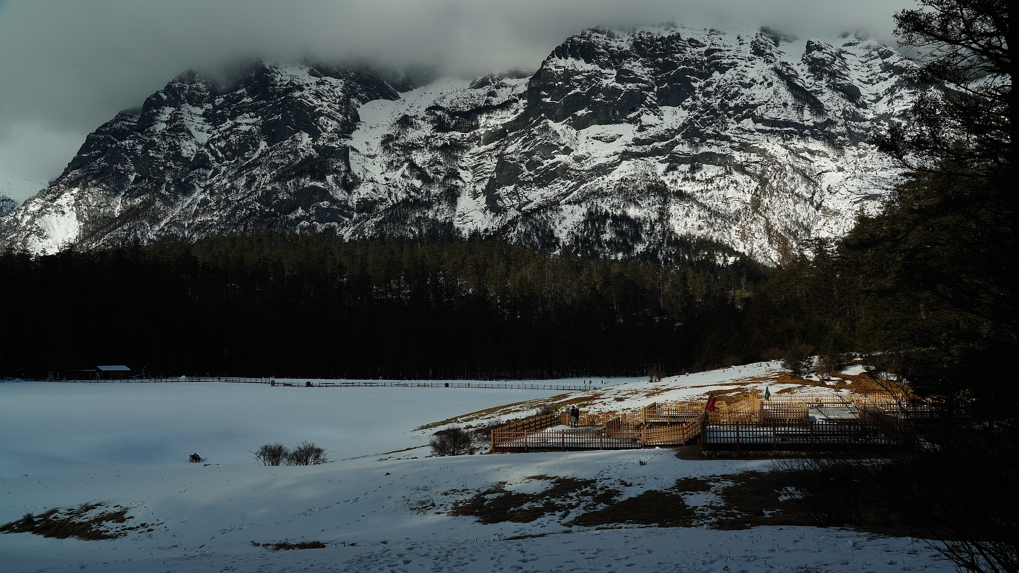 View of Yulong Snow Mountain in Lijiang, Yunnan Province, China, February 9, 2022. /CFP