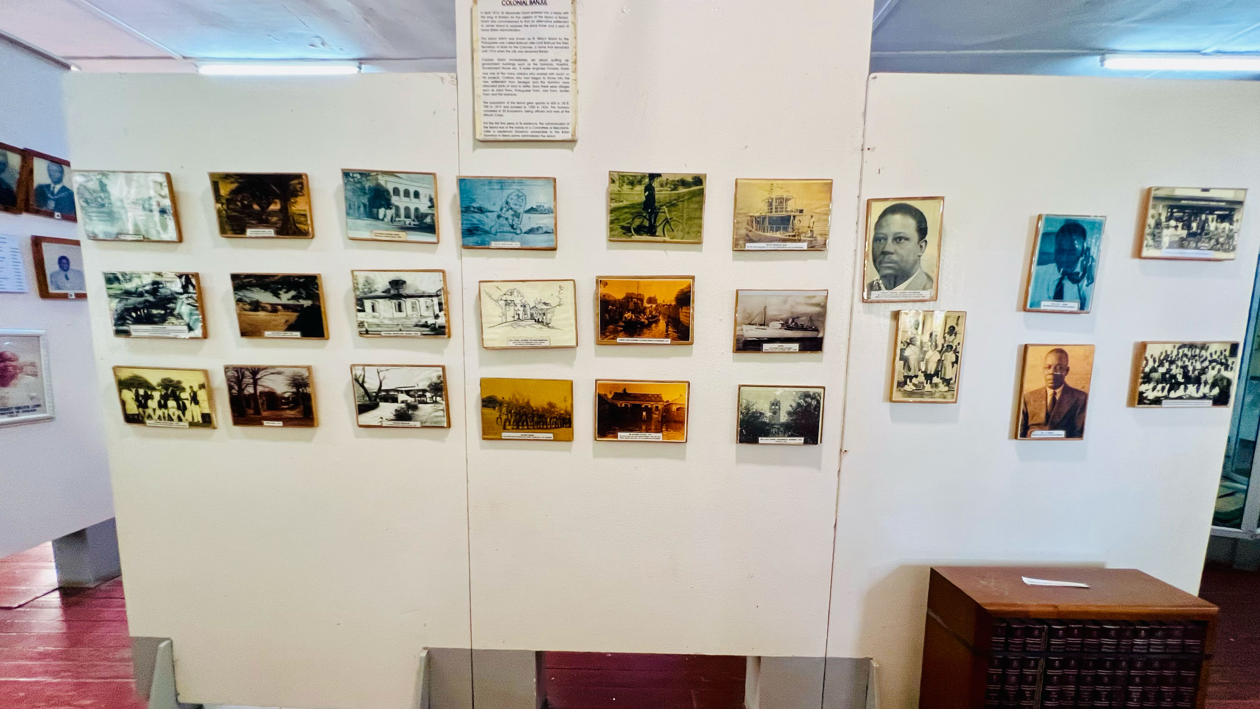 Exhibits at the National Museum of The Gambia, April 17, 2026. /CGTN Africa