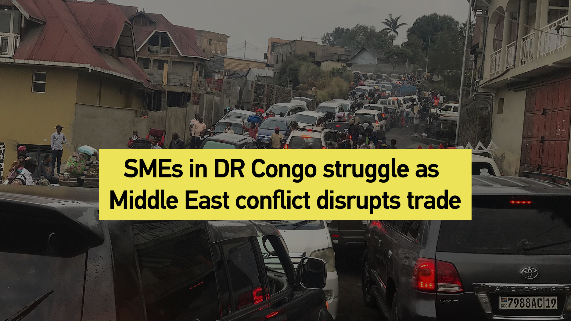 SMEs in DR Congo struggle as Middle East conflict disrupts trade