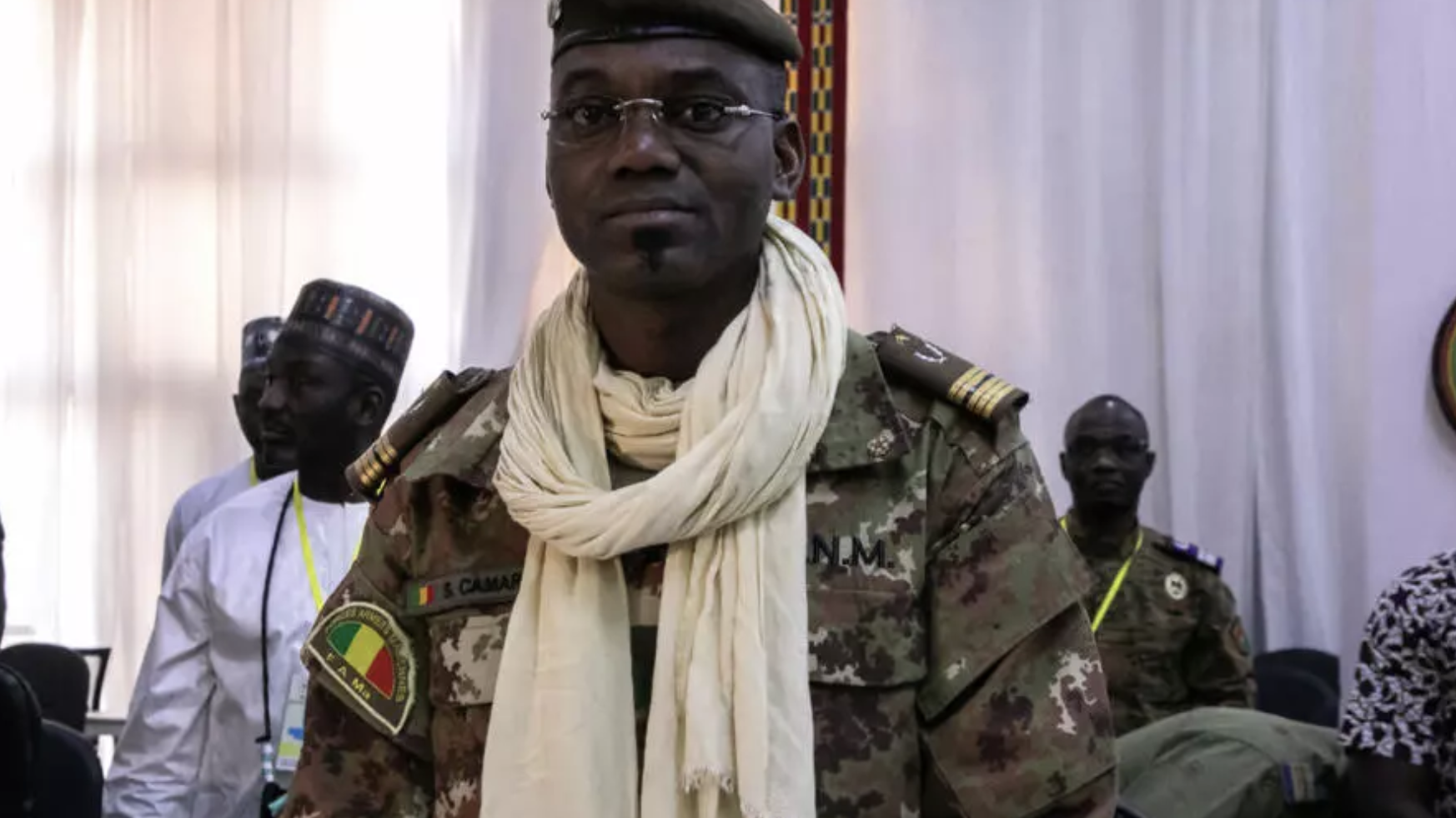 Mali’s Defence Minister Sadio Camara was killed during an assault on his residence outside Bamako on April 25, 2026. /AFP