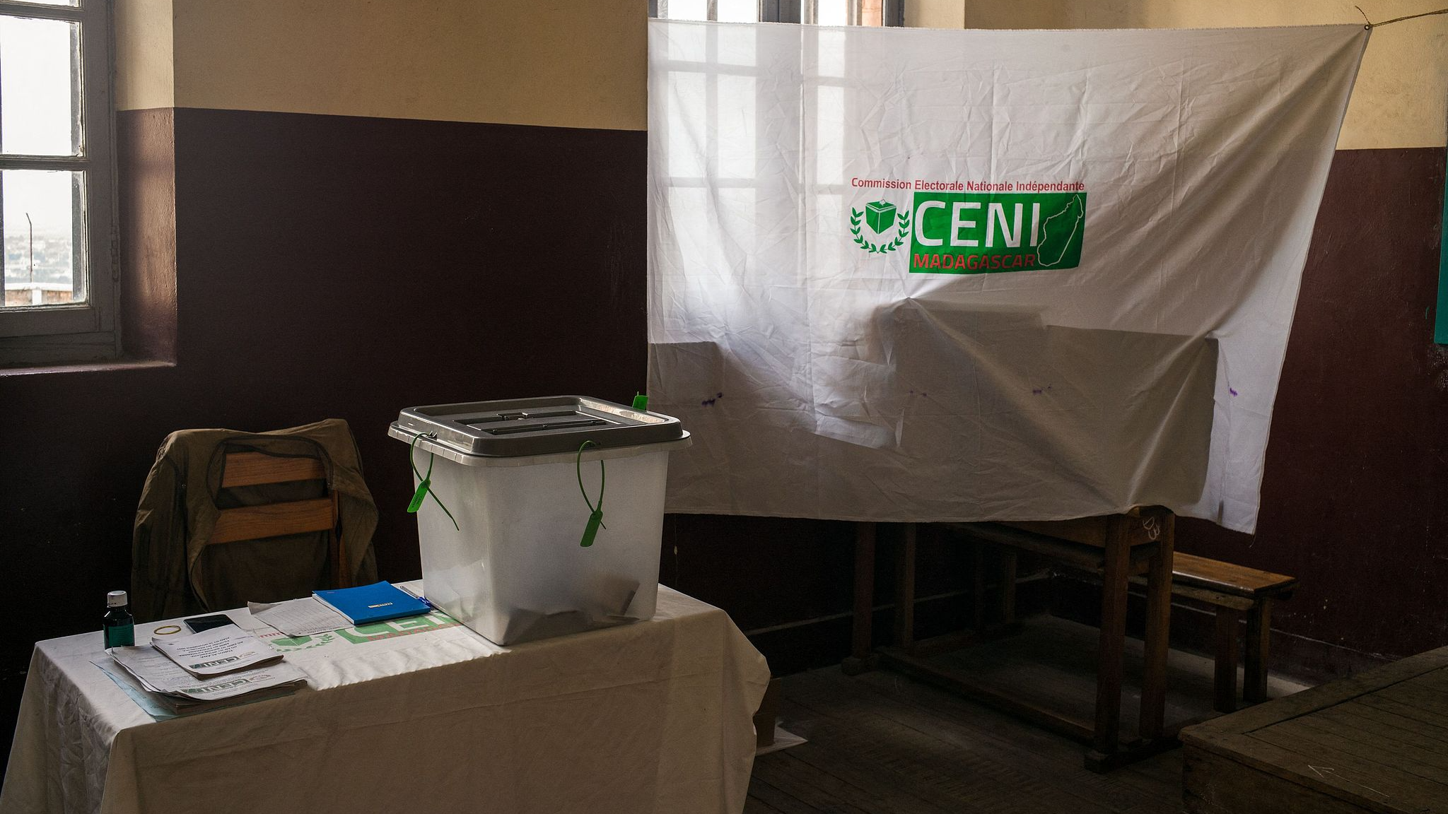 File: A general view of a polling station in the Faravohitra district of Antananarivo, Madagascar on November 16, 2023. /CFP