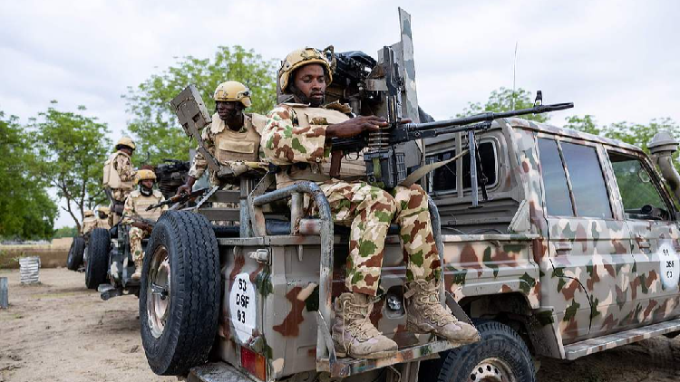 Nigeria army says killed 50 militants in northeast