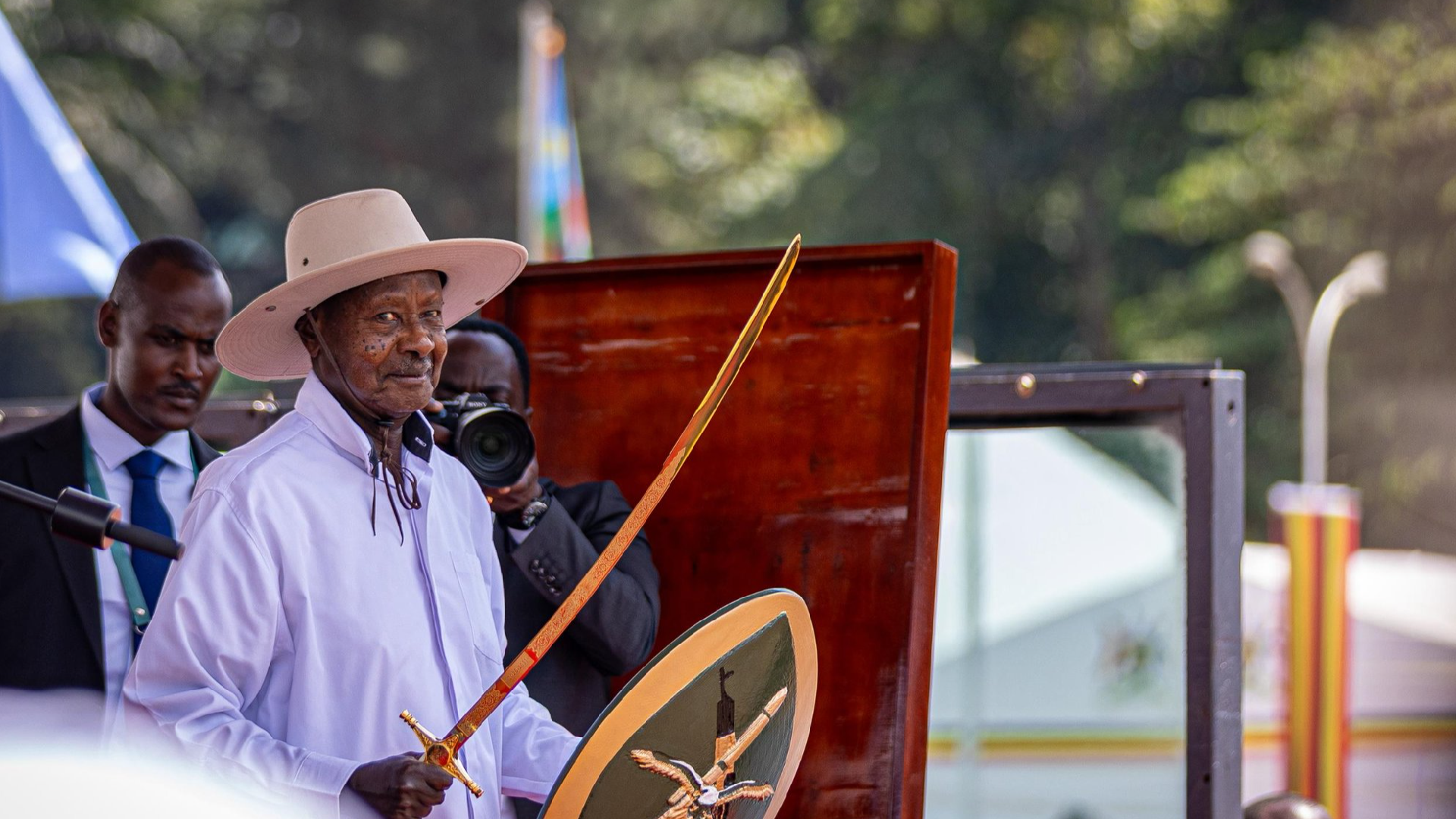 Ugandan President Yoweri Museveni sworn in for 7th term