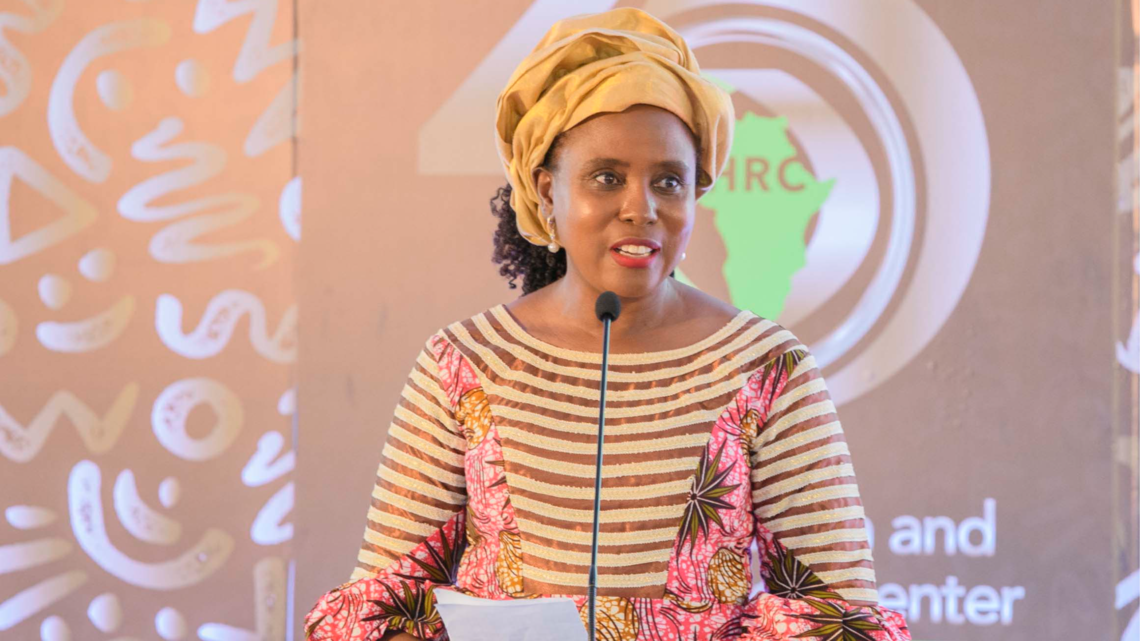 APHRC Executive Director Catherine Kyobutungi, during the APHRC 25th anniversary and Ulwazi II launch in Nairobi, Kenya, May 13, 2026. /APHRC