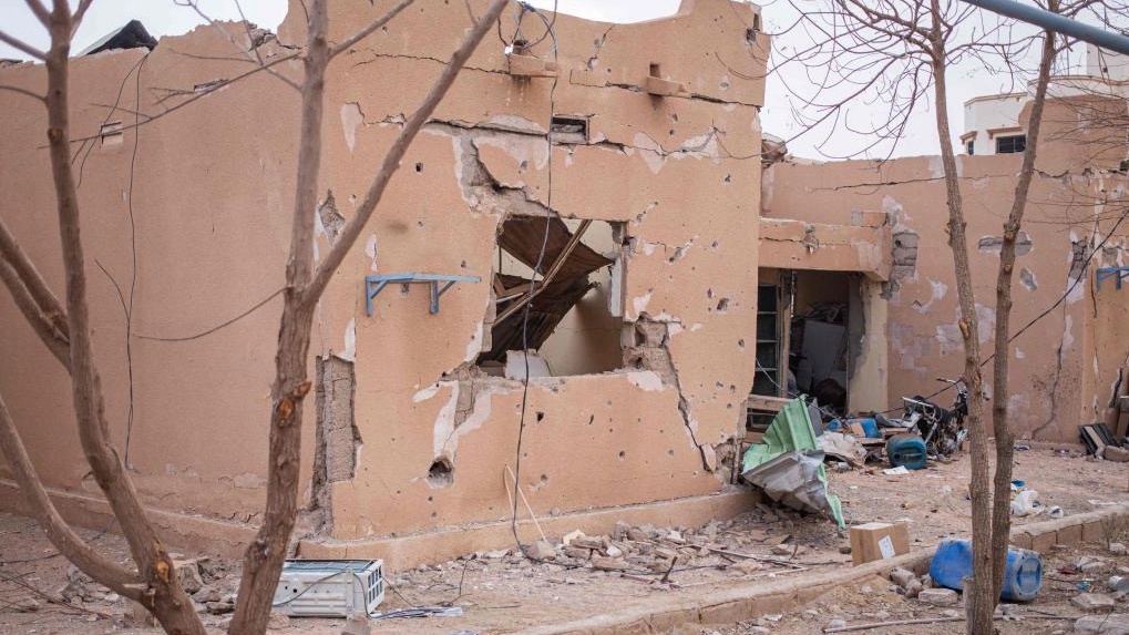 A general view of a damaged school near the Kidal regional headquarters in Kidal, Mali on May 9, 2026./CFP