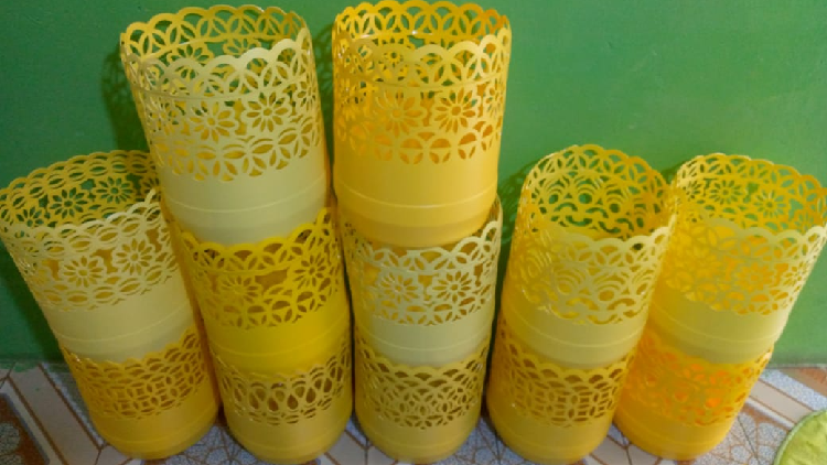Creative home décor from recycled jerry cans 