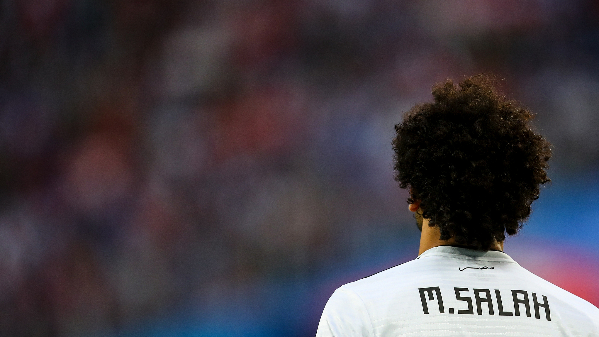 Mohamed Salah of Egypt during the 2018 FIFA World Cup Russia group A match between Russia and Egypt at Saint Petersburg Stadium in Saint Petersburg, Russia, June 19, 2018. /CFP