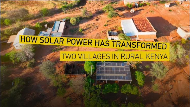 How solar power transformed two villages in rural Kenya