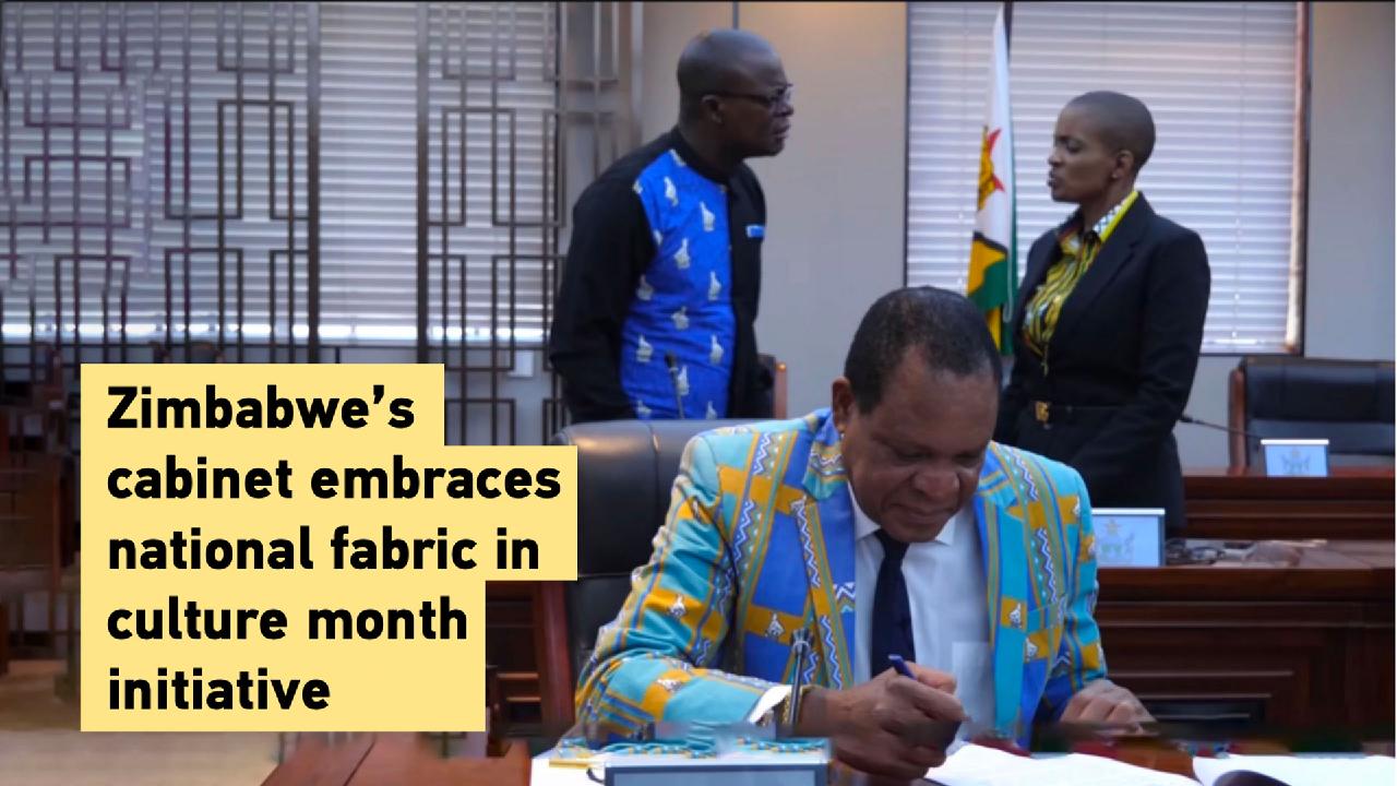 Zimbabwe ministers adopt national fabric attire to promote culture