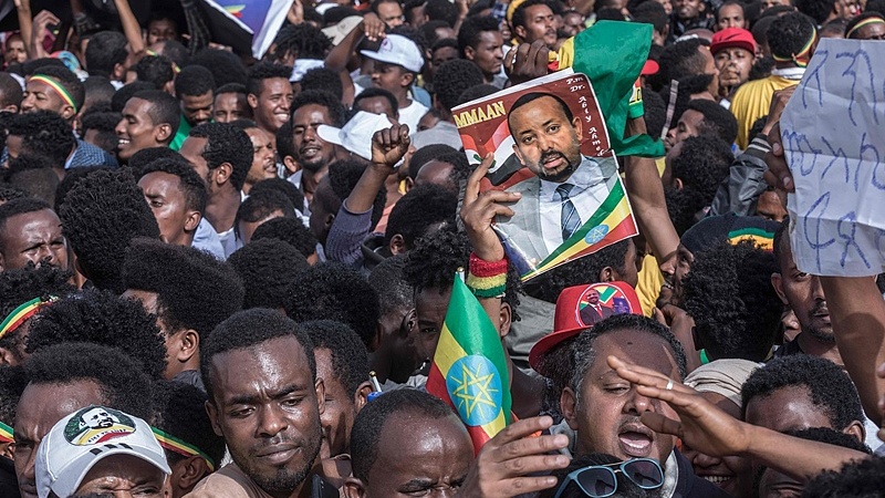 FILE: A political rally in Ethiopia, June 23, 2018. /CFP