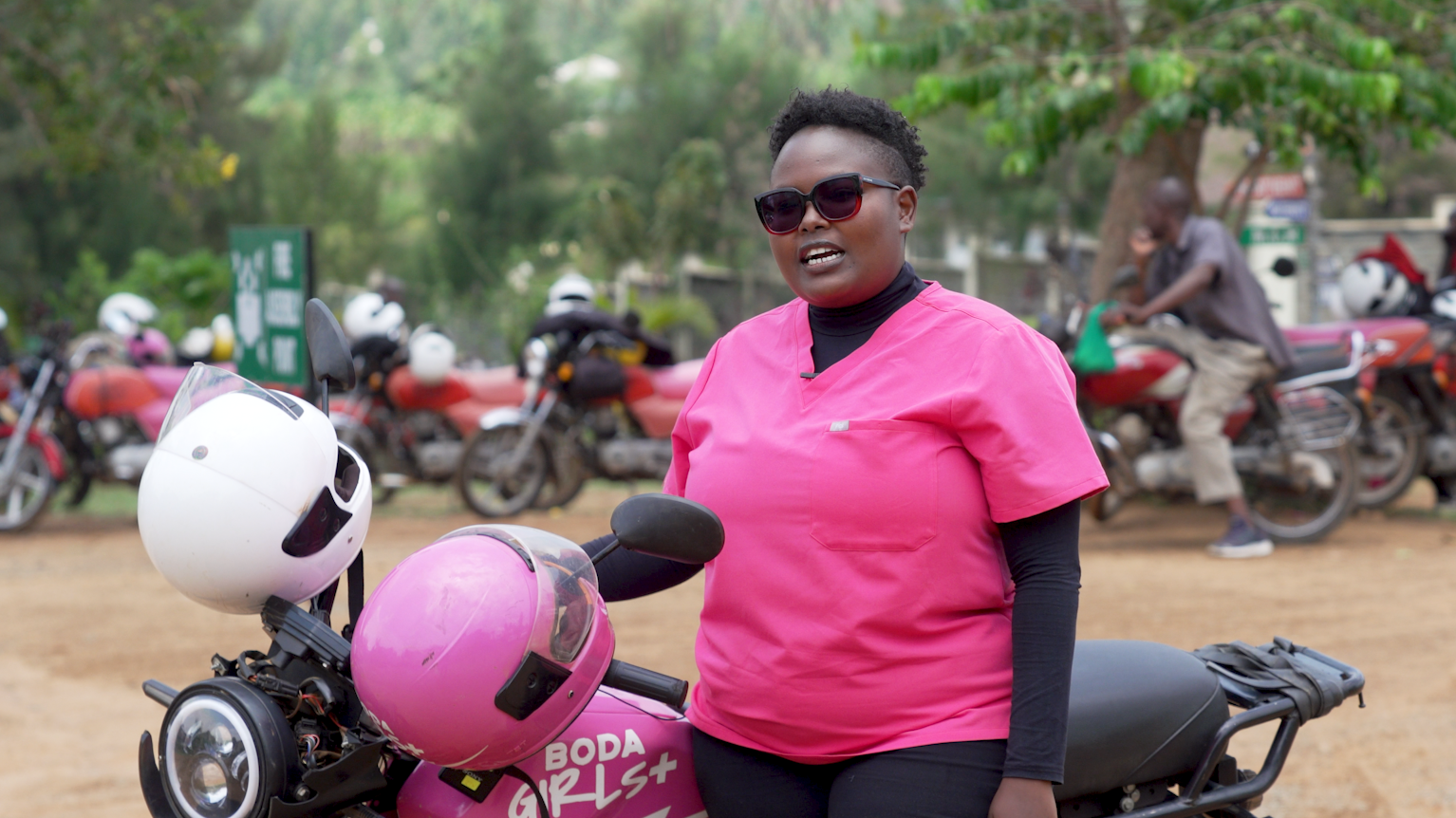 Faith Muasya, Boda Girls Programme Coordinator at the Matibabu Foundation in Kenya, February 26, 2026. /CGTN Africa