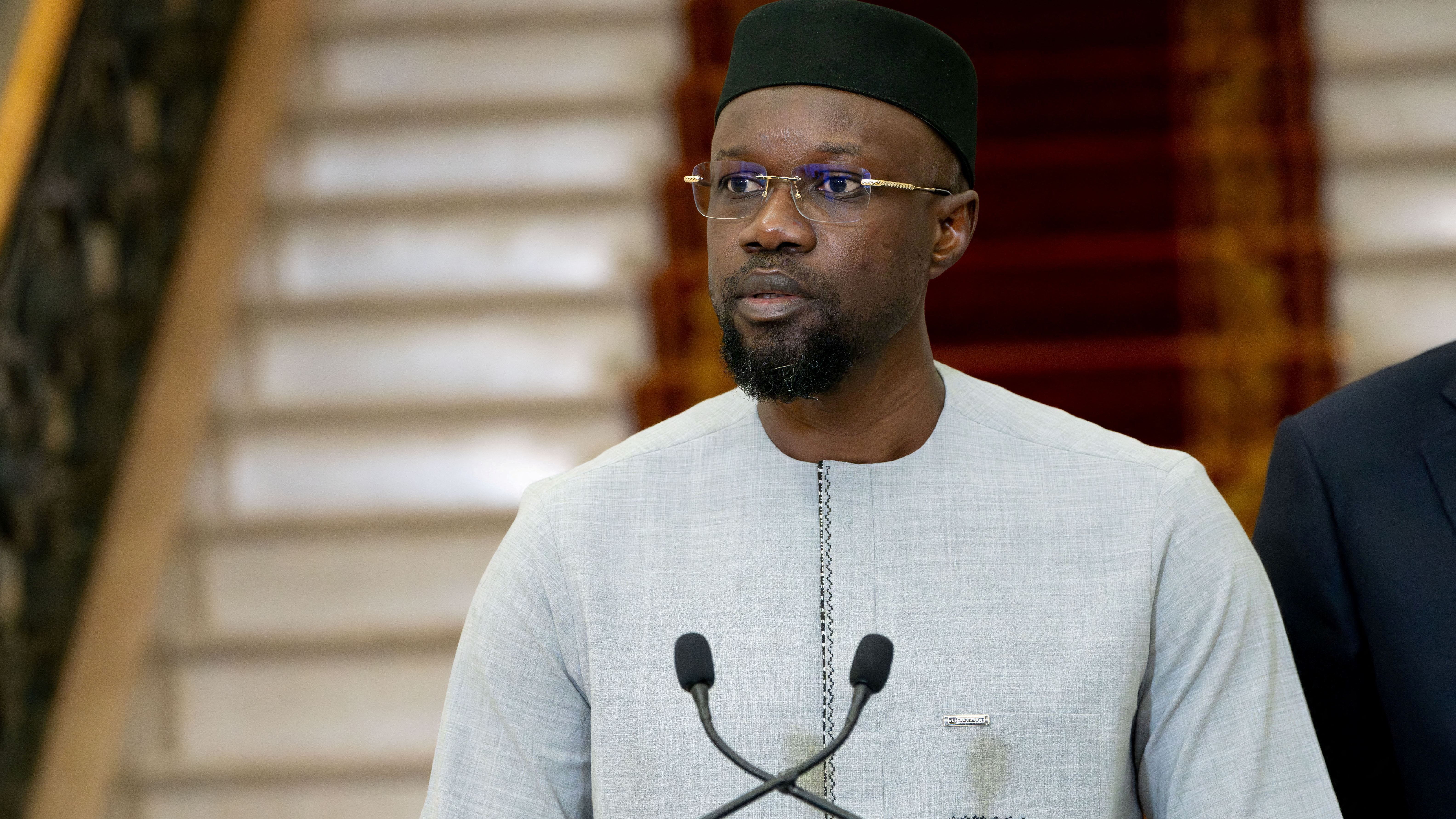 New President of the National Assembly in Senegal, and former Prime Minister Ousmane Sonko, April 2, 2024. /Reuters