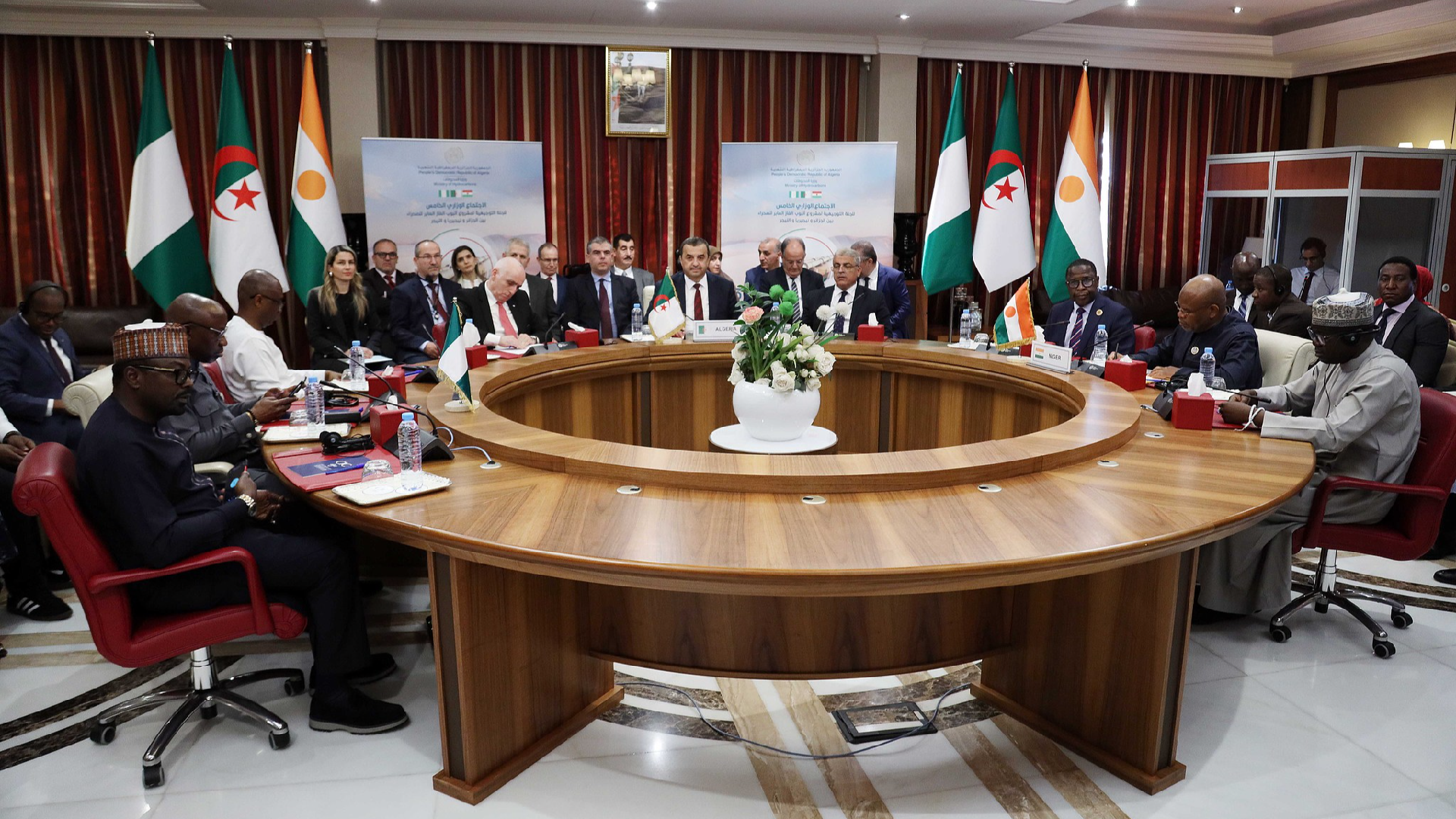 Algeria launches construction of Trans-Saharan Gas Pipeline section