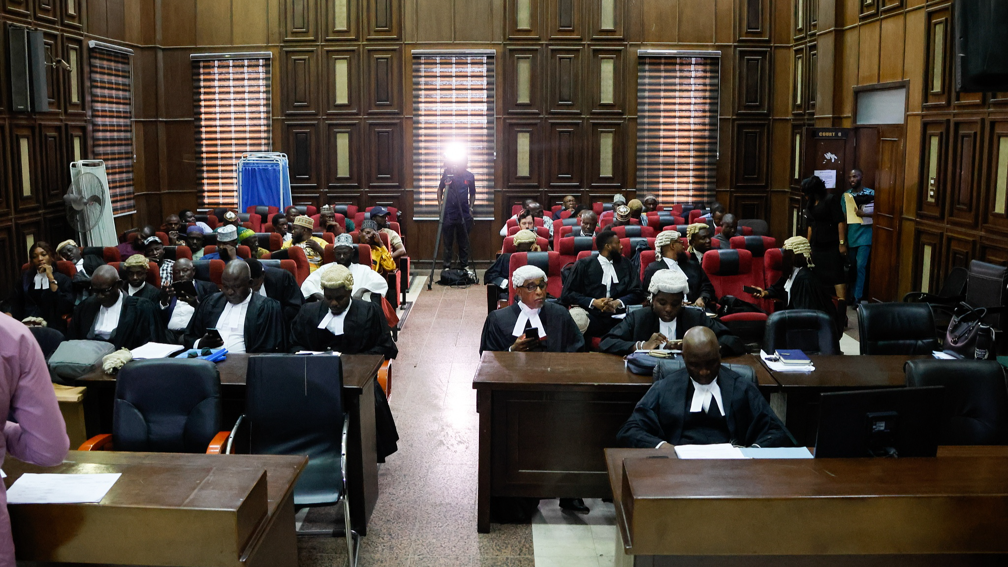 The Federal High Court in Abuja, Nigeria, opened the trial for the 2022 Owo church attack case, with five defendants appearing in court in in Abuja, Nigeria on 18 August 2025. /CFP