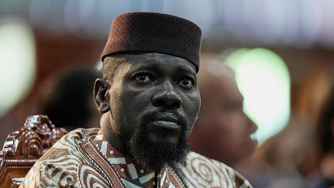 Guinea President General Mamady Doumbouya attends the Africa Forward Summit at the Kenyatta International Convention Center in Nairobi, Kenya, May 12, 2026. /CFP