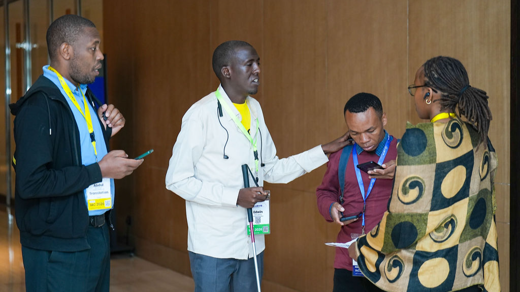 Delegates interact on the sidelines of the 7th Inclusive Africa Conference in Nairobi on June 4, 2026. / Inclusive Africa Conference