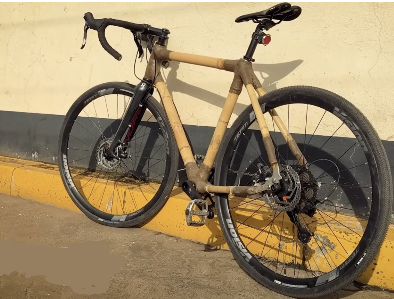 A fully assembled bicycle made from joined bamboo components in Nairobi, Kenya, on June 5, 2026. /Kiruri Murangi