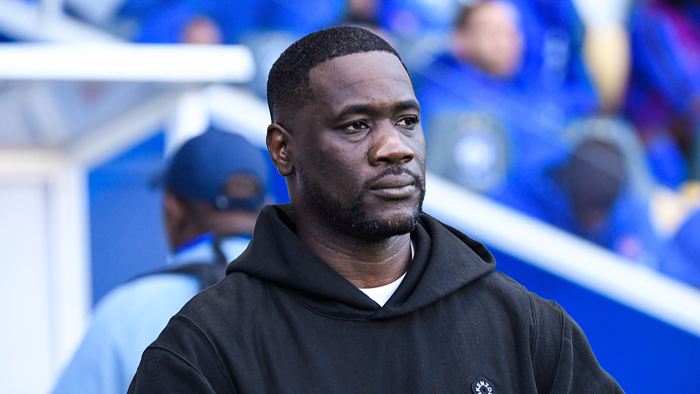 Emerse Fae head coach of Cote d'Ivoire during a friendly match between France and Cote d'Ivoire at Stade de la Beaujoire on June 4, 2026 in Nantes, France. /CFP