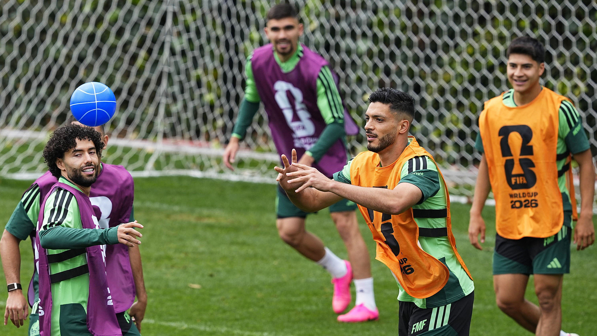 The Mexican national team training in Mexico City, Mexico, June 10, 2026. /CFP 
