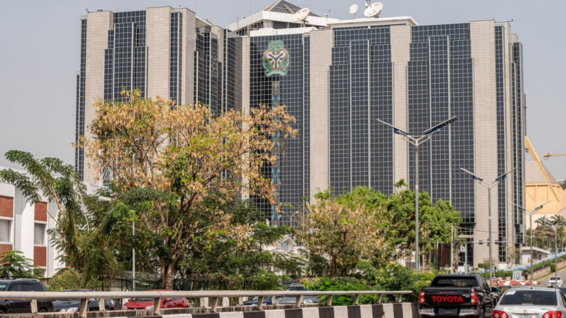 The headquarters of the Central Bank of Nigeria in Abuja, Nigeria, on Monday, December 8, 2025. /CFP