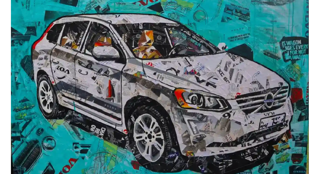 Where discarded fabric becomes art