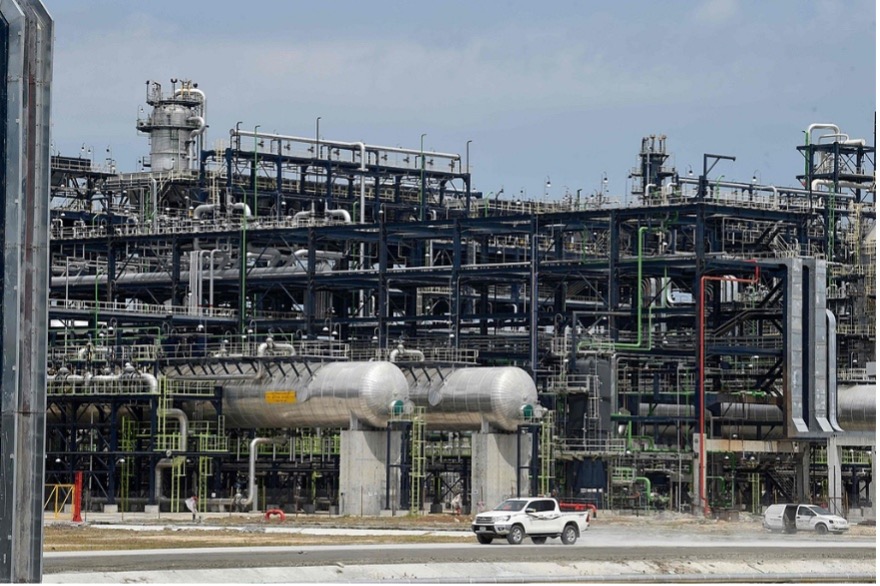 A general view of the Dangote Petroleum Refinery and Petrochemicals complex in Lagos, Nigeria. /CFP