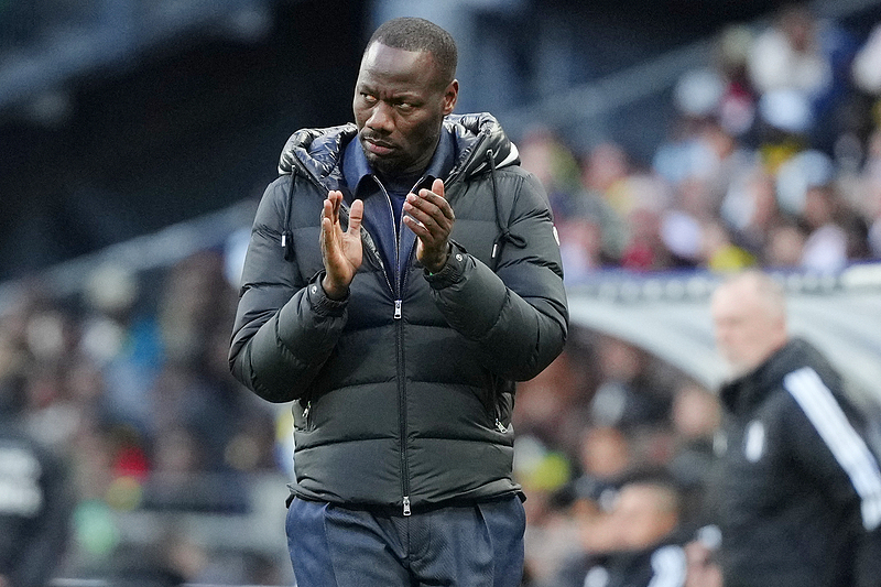 Senegal's coach Pape Thiaw pictured during Senegal's friendly game against Peru at the Stade de France, Paris, France, March 28, 2026. /CFP