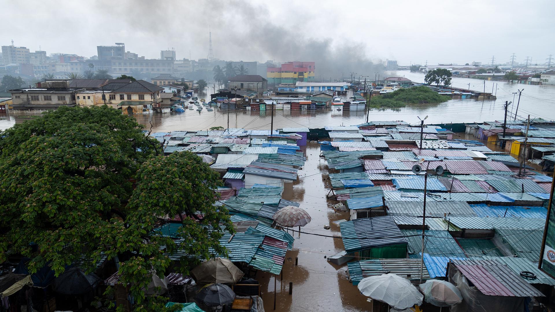 Nearly 90,000 displaced as Ghana flood death toll reaches 34