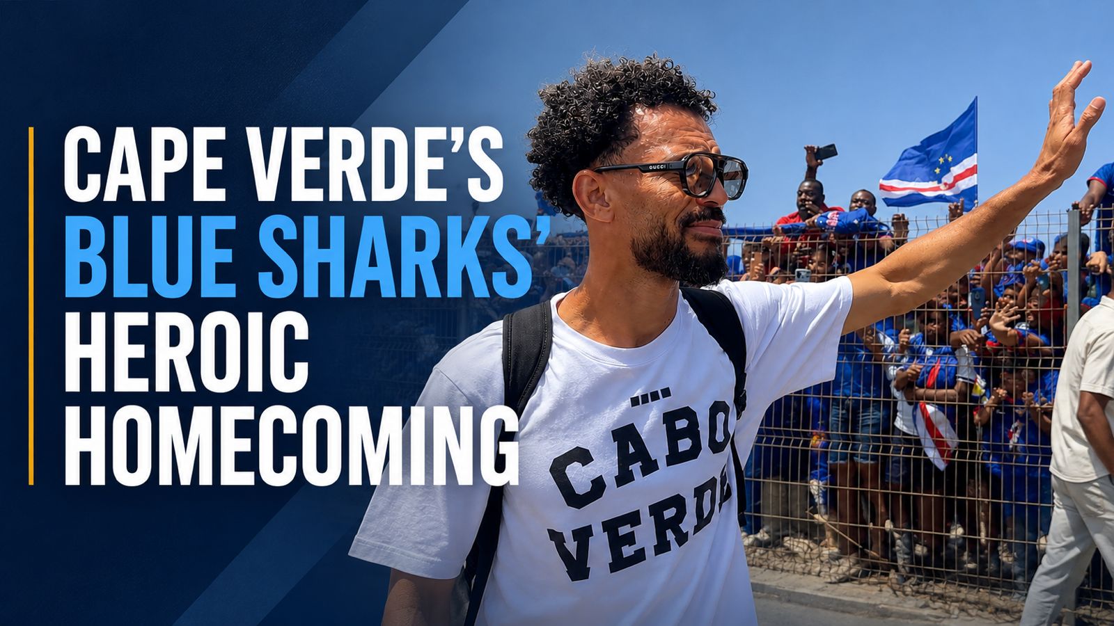 Warm welcome for Cape Verde after World Cup heroics