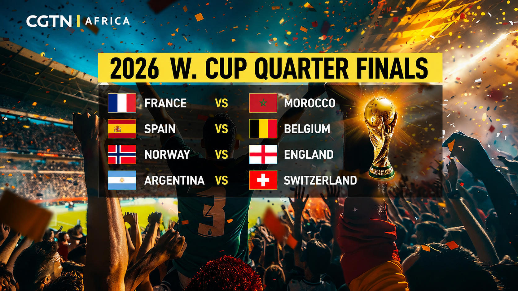2026 World Cup in numbers: Morocco stands alone for Africa