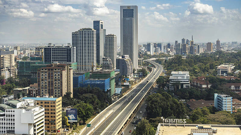 City view of Kenya's capital city, Nairobi, January 17, 2026. /VCG