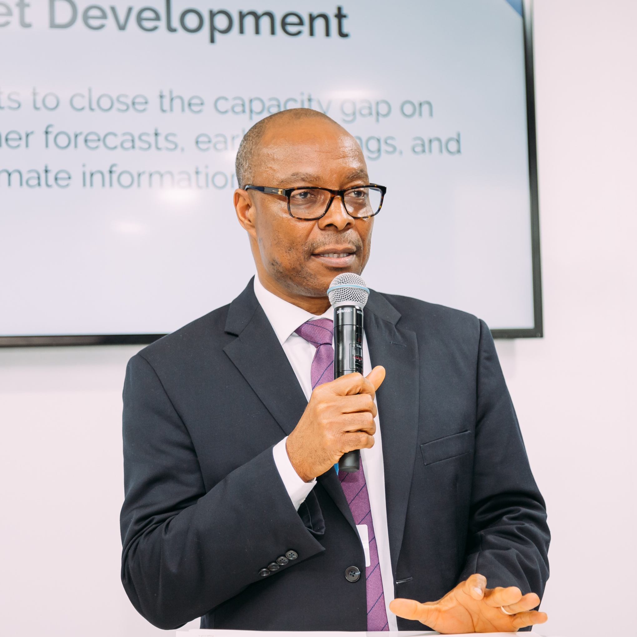 FILE: AfDB Director for Climate Change and Green Growth Anthony Nyong. /African Development Bank