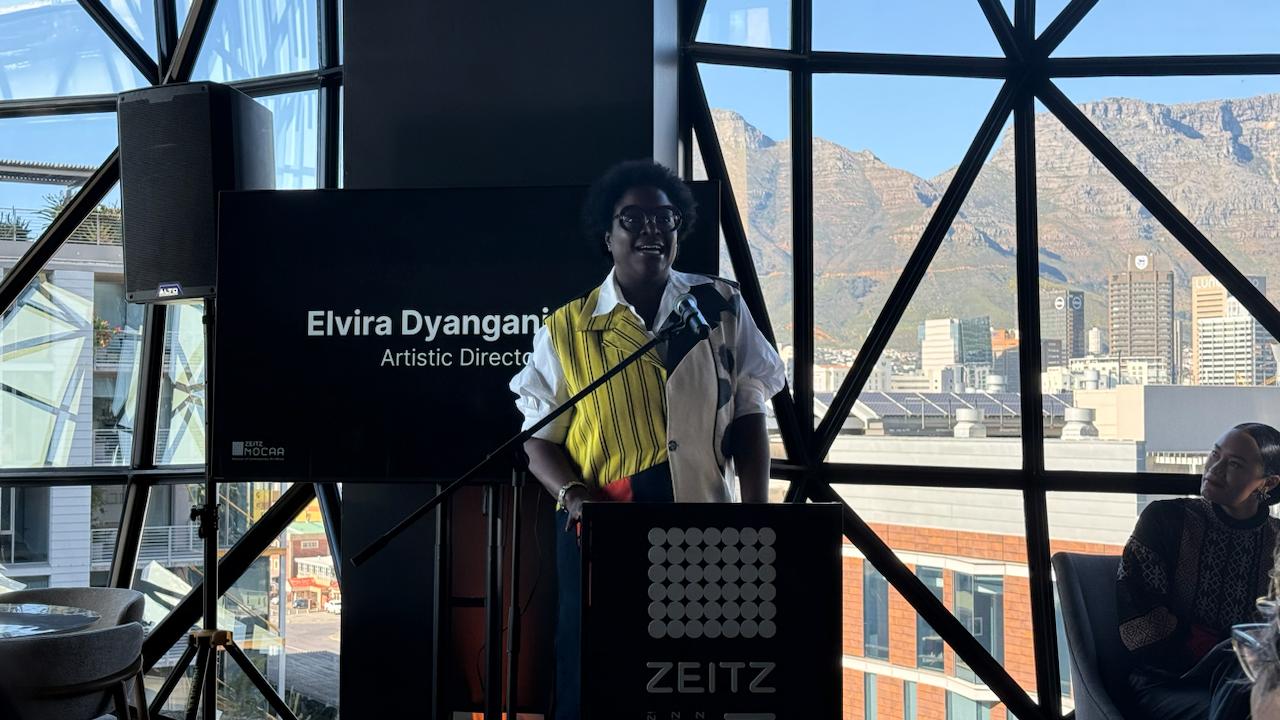 Zeitz Museum of Contemporary Art Africa (Zeitz MOCAA) in Cape Town, South Africa, welcomed its new artistic director, Elvira Dyangani Ose, August 12, 2026. /Sun Shuo, CMG journalist