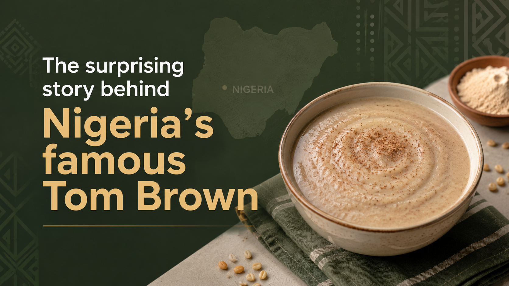 The surprising story behind Nigeria’s famous 'Tom Brown'