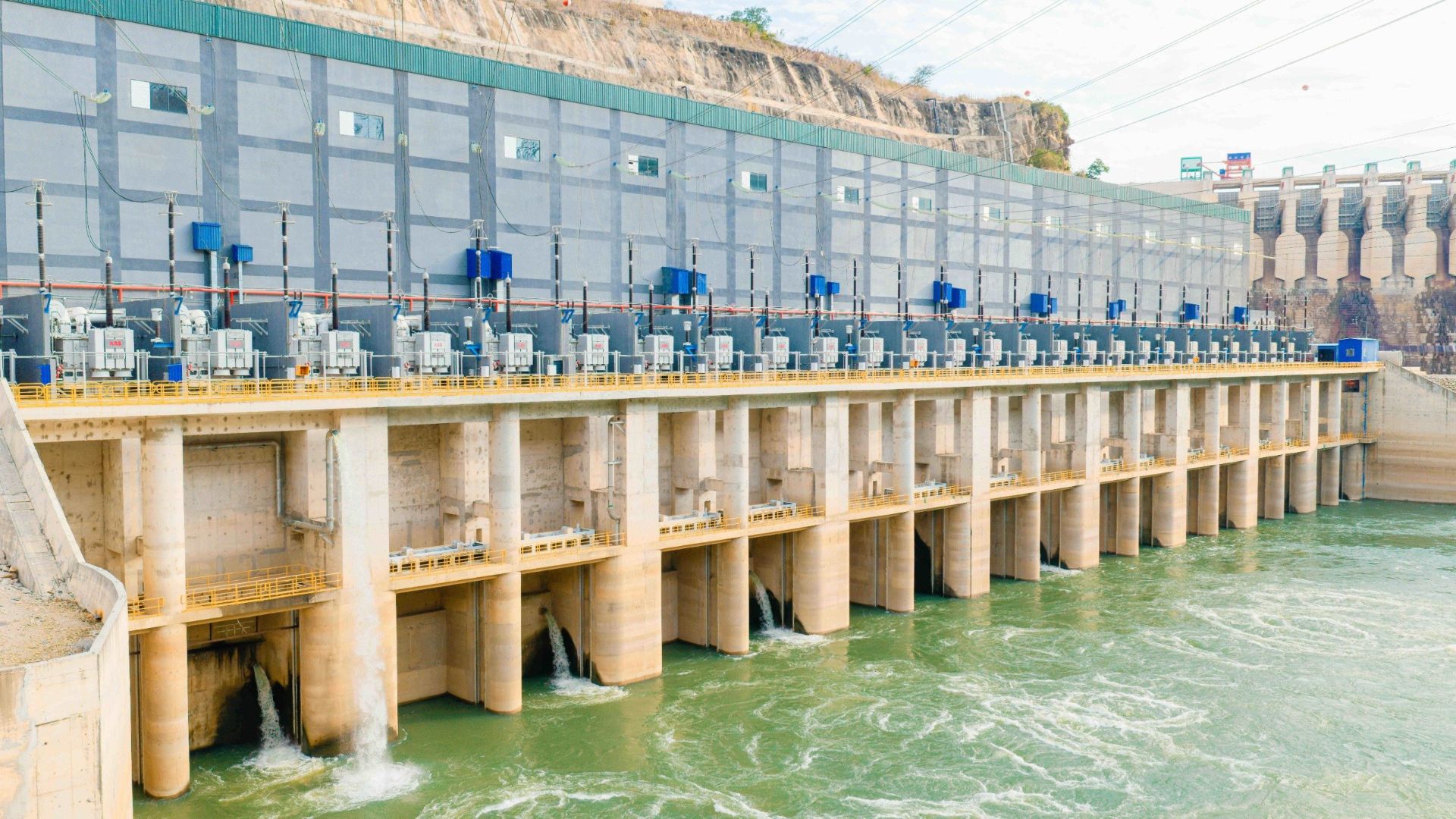 The 2,115-megawatt Julius Nyerere Hydropower Plant, a landmark project in Rufiji District in Coast Region, Tanzania, August 22, 2026. /Tanzania Presidency