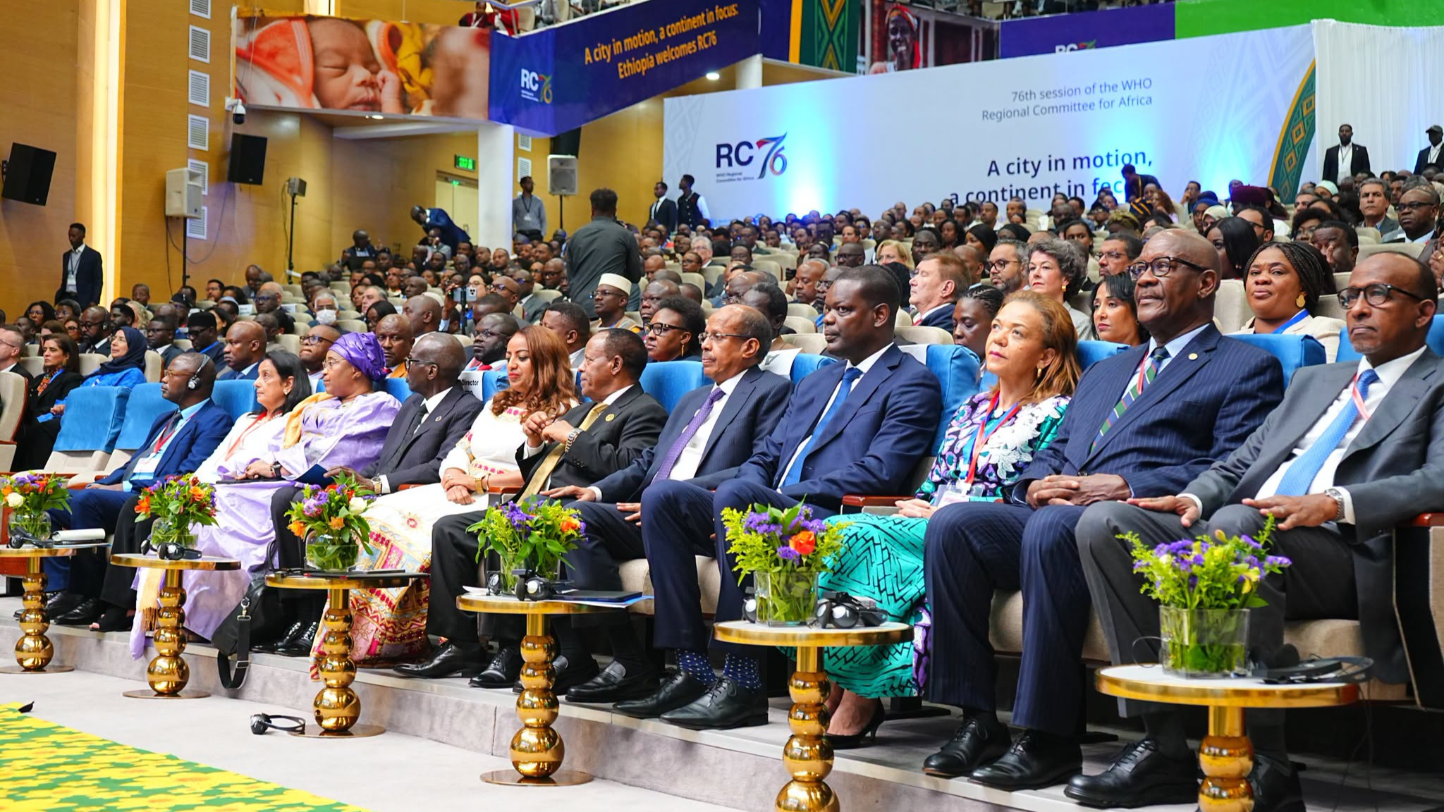 Participants attend the 76th WHO African Regional Conference in Addis Ababa, Ethiopia, August 25, 2026. /Ethiopia's Ministry of Health
