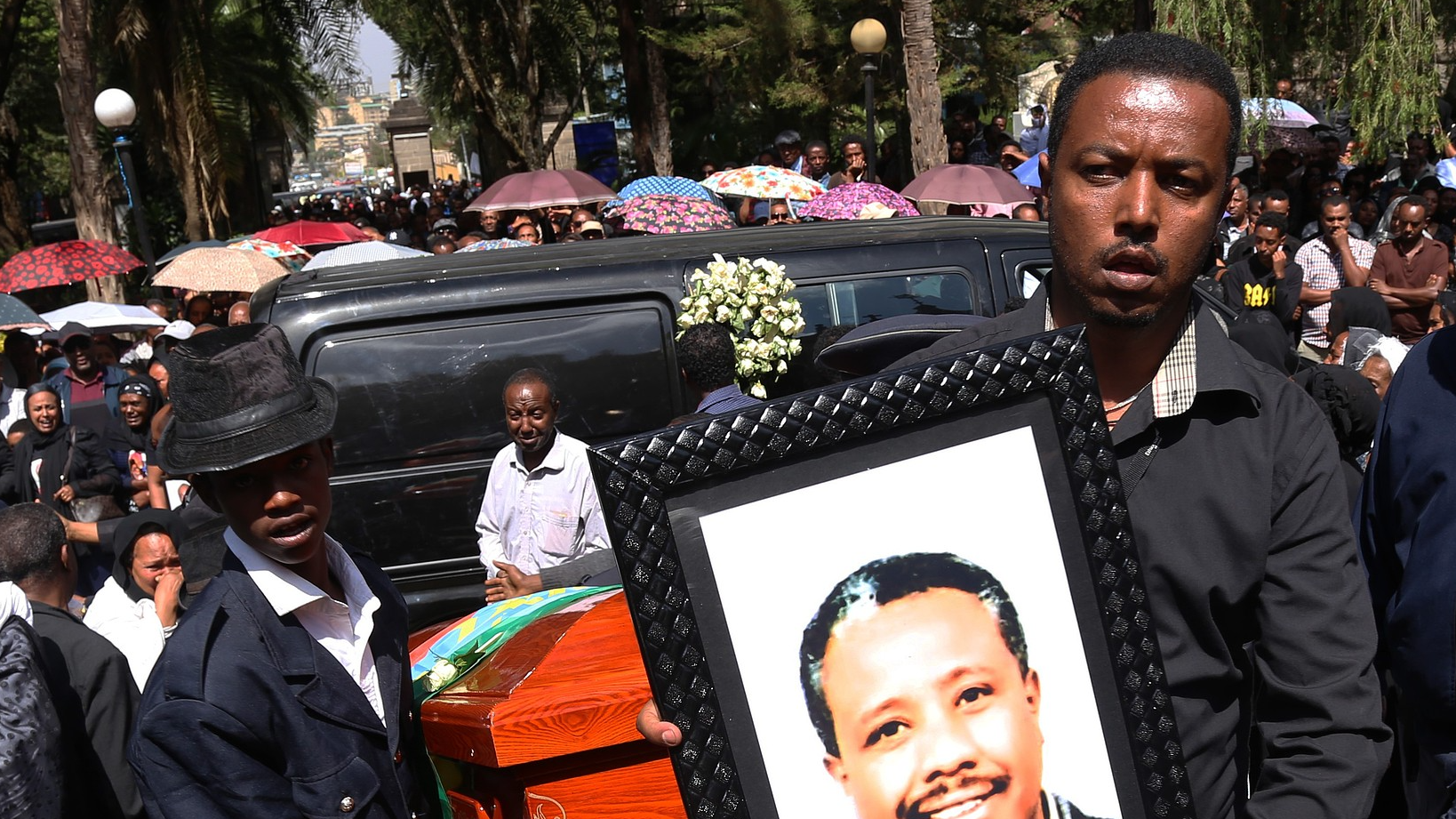 A mass funeral was held in Addis Ababa, Ethiopia, for the victims of the Ethiopian Airlines crash, March 17, 2019. /CFP