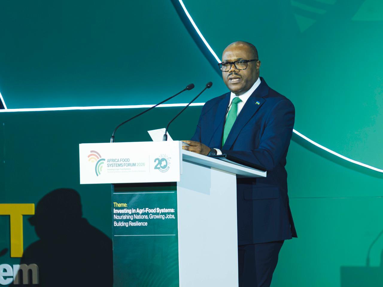 Rwandan Prime Minister Dr. Nsengiyumva Justin during the opening ceremony of the Africa Food Systems Forum 2026 in Kigali, Rwanda, September 2, 2026. /Africa Food Systems Forum
