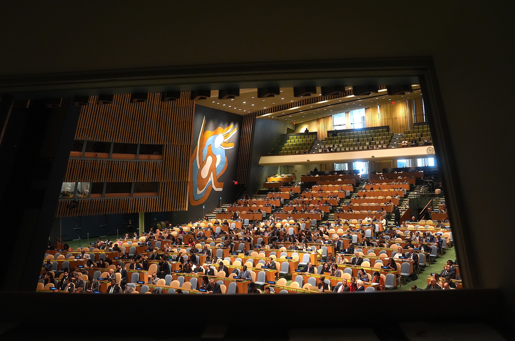 FILE PICTURE: The UN General Assembly, in New York, USA, September 18, 2024. /CFP