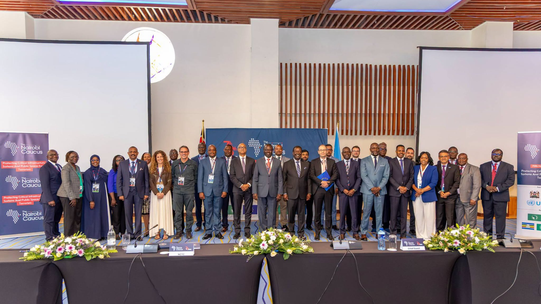 Various leaders attending the Fifth Nairobi Caucus on ‘Protecting Critical Infrastructure Systems and Public Spaces’ , in Nairobi, Kenya, on September 7, 2026. /Musalia Mudavadi

