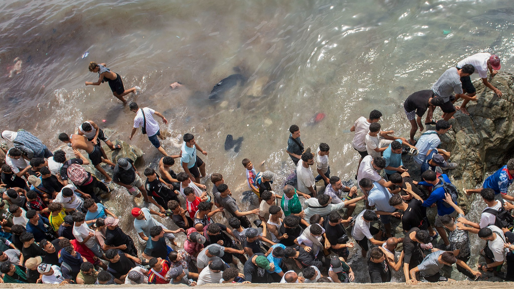 Reports warned Spain of mass migrant crossings into Ceuta
