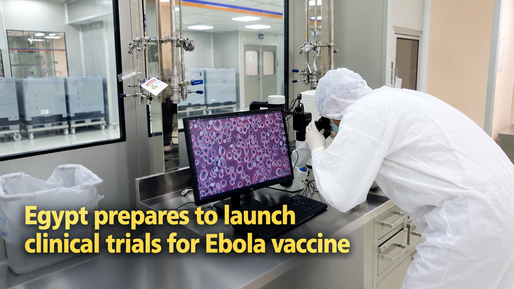 Egypt prepares to launch clinical trials for Ebola vaccine