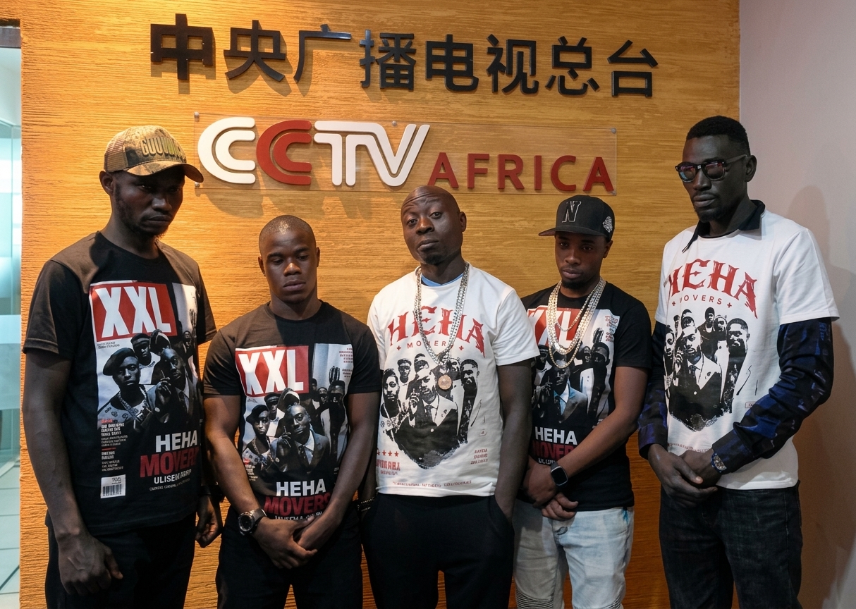 Heha Movers pose at the CGTN Africa offices, Nairobi, Kenya, September 8, 2026./CGTN Africa