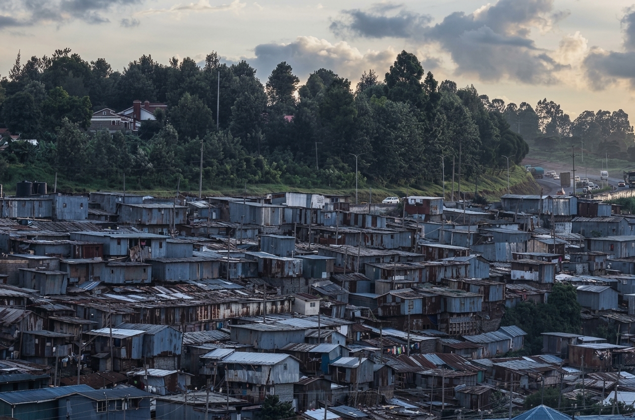 Aerial shot of Kibera slum, Nairobi, Kenya, April 4, 2026./CFP